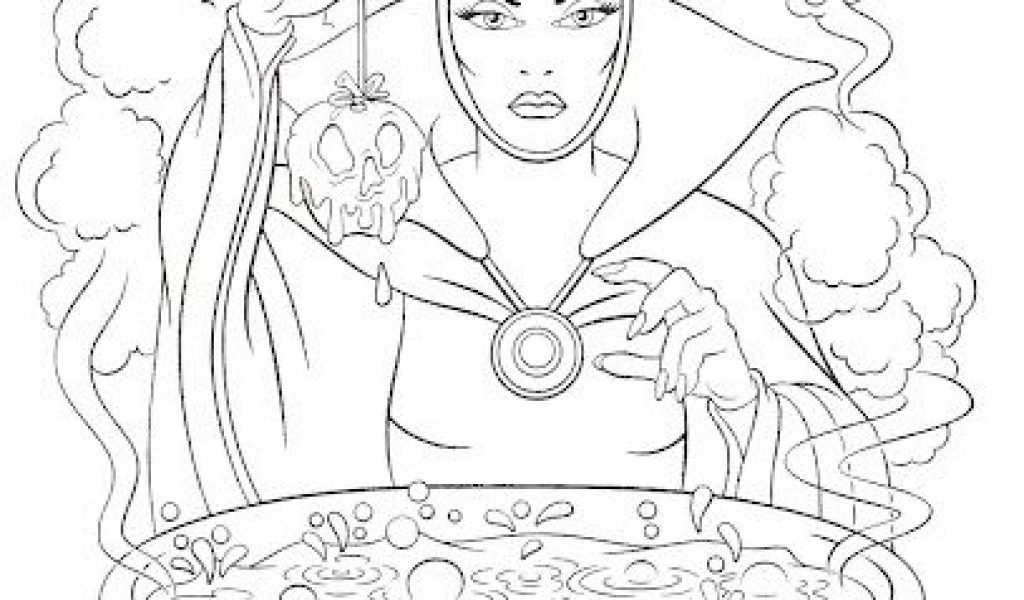 1024x600 Disney Villains Coloring Pages Villain Get Bubbles