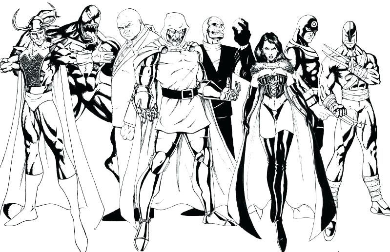 799x517 Super Villains Coloring Pages Coloring Page Magneto 7 Printable