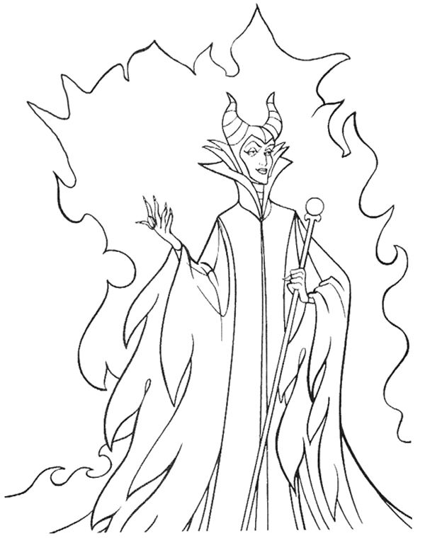 600x760 Disney Villains Coloring Pages Disney Scrapbooking