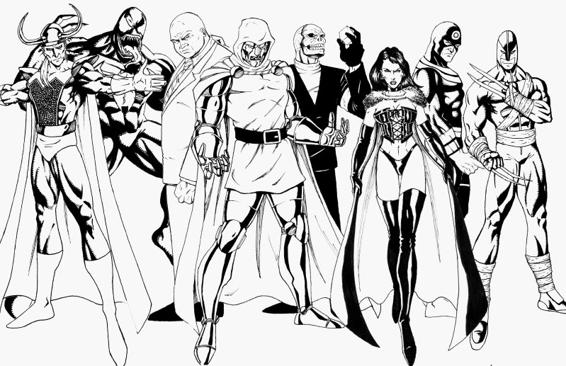 799x517 Prissy Design Batman Villains Coloring Pages Villain For Kids