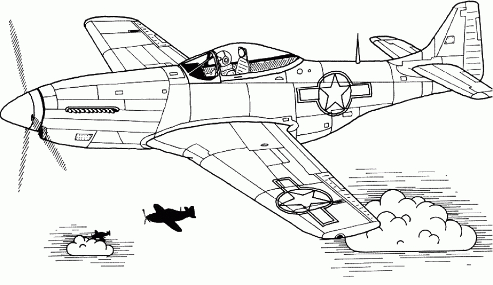 960x556 Coloring Pages. Airplane Coloring Pages