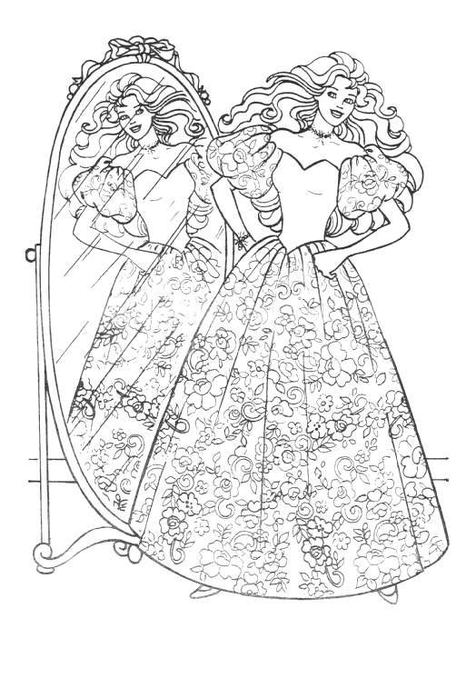 Coloring Page Barbie 524x768 Coloring Page Barbie