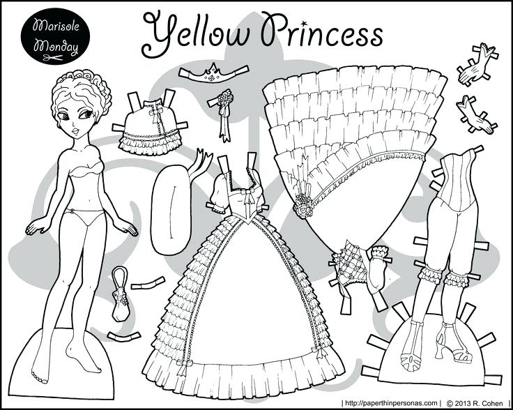 Paper Doll Coloring Pages Paper Dolls Images Vintage 736x588 Paper Doll Coloring Pages Paper Dolls Images Vintage