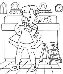 256x300 Vintage Coloring Pages