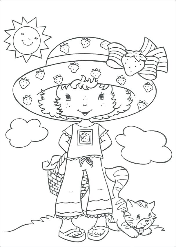 Vintage Strawberry Shortcake Coloring Pages at GetColorings.com | Free ...