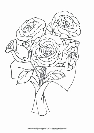 Violet Flower Coloring Page Pics Violet Flower Coloring Page 320x452 Violet Flower Coloring Page Pics Violet Flower Coloring Page