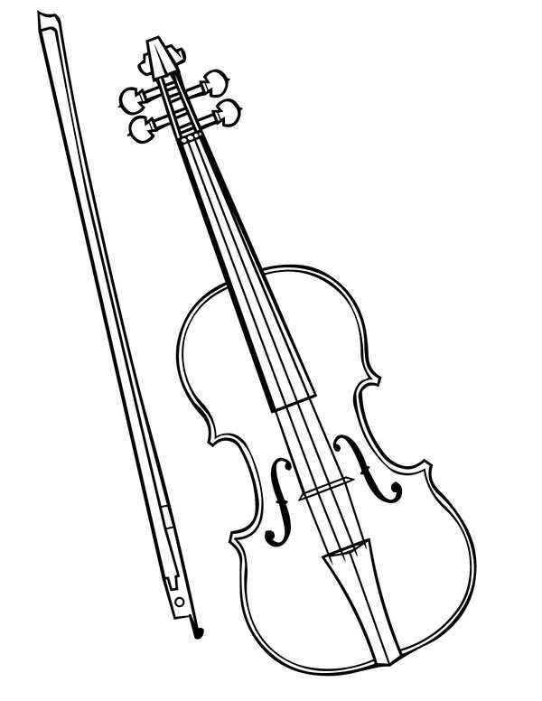 600x776 27 Violin Coloring Page Compilation Free Coloring Pages