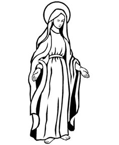 236x288 Image Result For Virgin Mary Sketch Virgin Mary