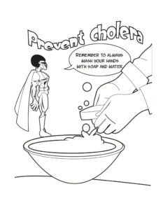 233x300 Super Science Afro Man Kids Space