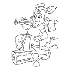 Vishnu Coloring Pages
