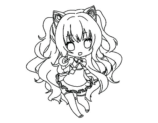 600x470 Vocaloid Coloring Pages Coloring Page Ia Vocaloid Coloring Pages
