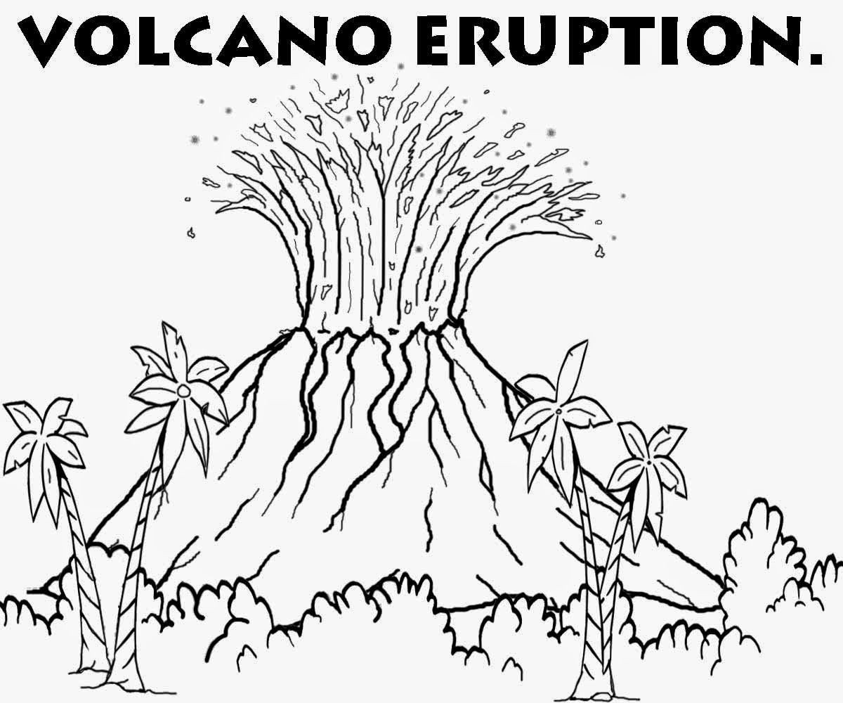 1200x1000 Volcano Coloring Sheet Acpra
