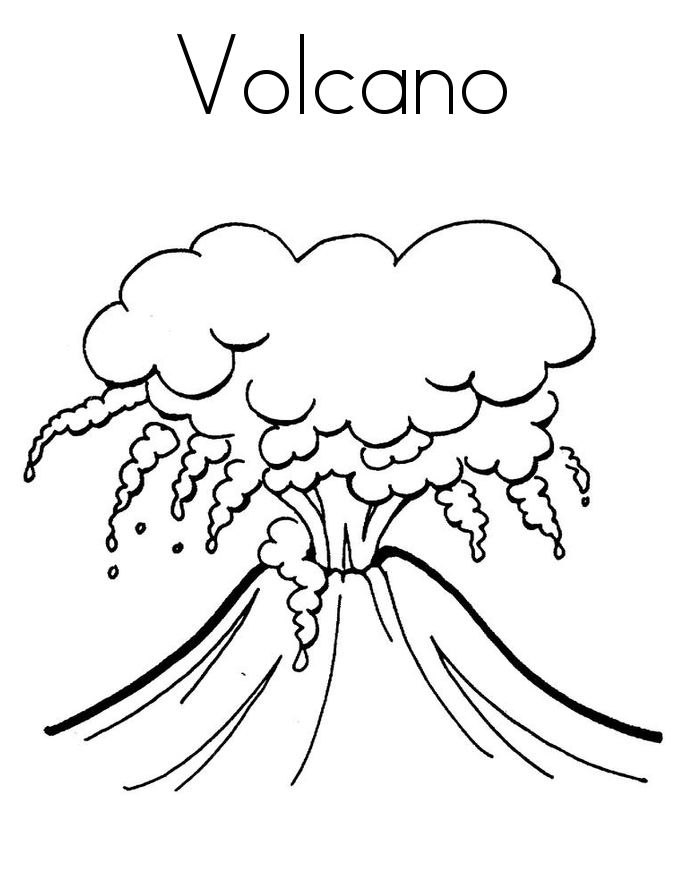Free Printable Volcano Coloring Pages For Kids Volcano Pictures 685x886 Free Printable Volcano Coloring Pages For Kids Volcano Pictures