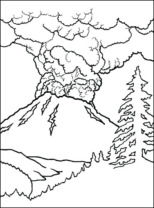 Volcano Coloring Pages Volcano Coloring Pages Pictures Volcano 540x731 Volcano Coloring Pages Volcano Coloring Pages Pictures Volcano