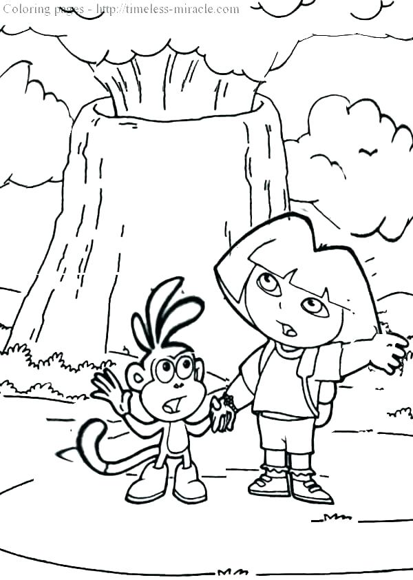 Printable Volcano Coloring Pages For Kids Volcano Dinosaur 600x842 Printable Volcano Coloring Pages For Kids Volcano Dinosaur
