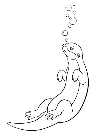 Otter Coloring Pages Finding Dory Otters Coloring Page Harry 318x450 Otter Coloring Pages Finding Dory Otters Coloring Page Harry