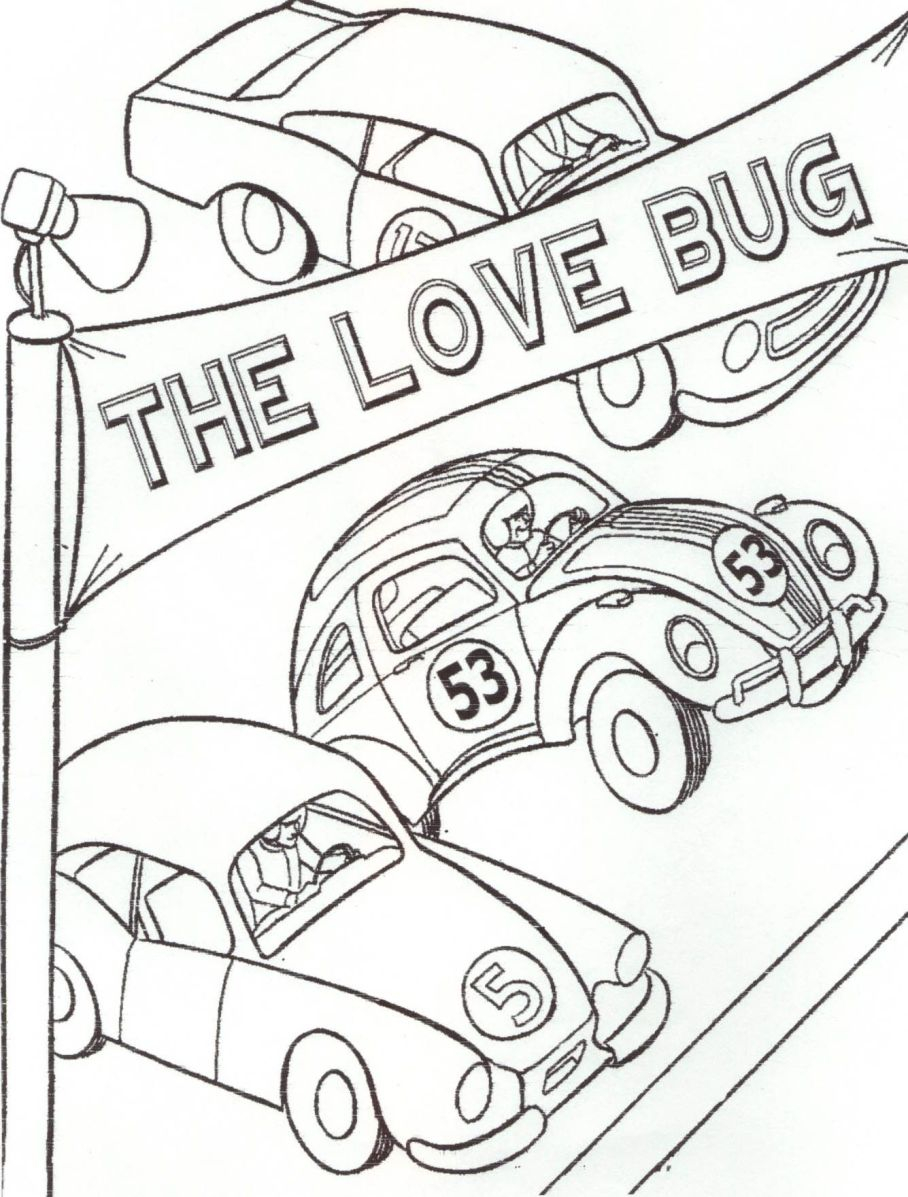 908x1197 Vw Beetle Coloring Pages To Print Free Coloring Sheets