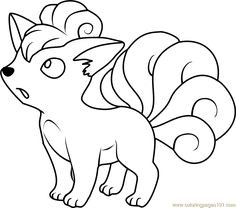 Pokemon Coloring Pages Of Vulpix Drawings 236x208 Pokemon Coloring Pages Of Vulpix Drawings