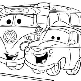 Classic Vw Beetle Coloring Page Remember Herbie In The Love Bug 268x268 Classic Vw Beetle Coloring Page Remember Herbie In The Love Bug