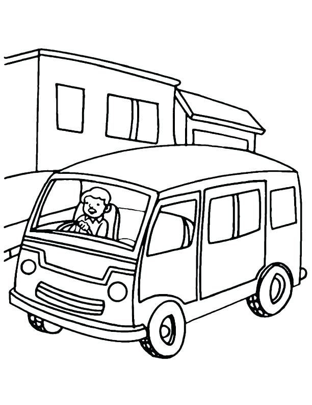 612x792 Coloring Pages Van Ash Coloring Sheet 1 Van 1 Free Ash Coloring