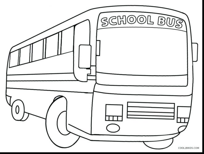 661x500 Coloring Pages Bus Coloring Page. School Bus Safety Coloring Book