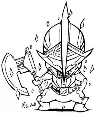 327x390 Kamen Rider Drawings Coloring Pages Sketch Coloring Page