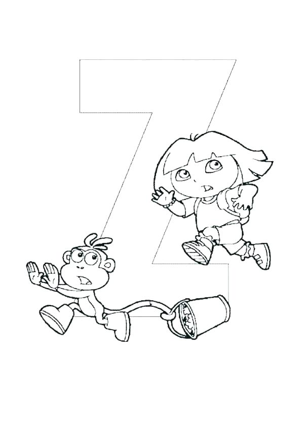 600x848 Letter W Coloring Pages