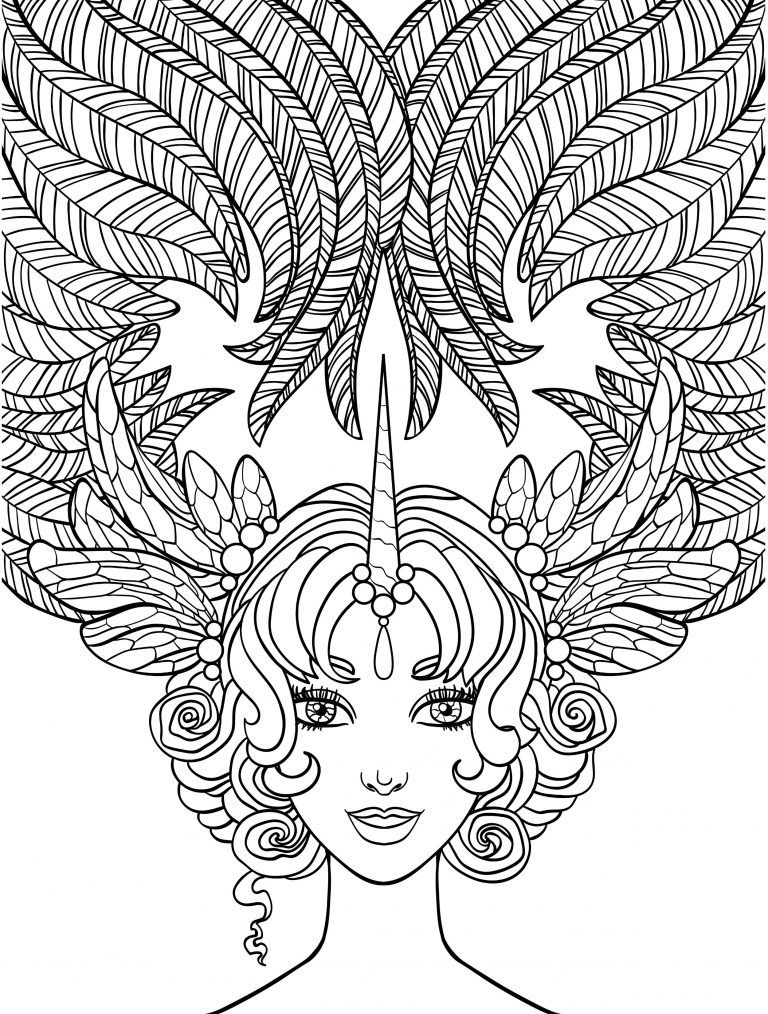 Coloring Pages Of Crazy Hair Fresh 768x1014 Coloring Pages Of Crazy Hair Fresh