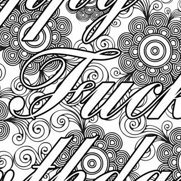 354x354 Twt Waffle Coloring Page The Swearing From Pictographique