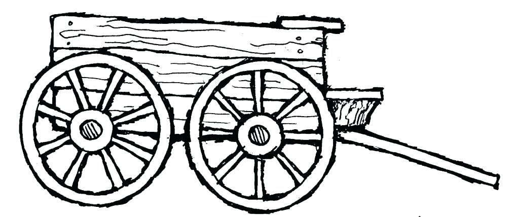 Covered Wagon Coloring Page Wagon Coloring Page Click The Hay 1024x428 Covered Wagon Coloring Page Wagon Coloring Page Click The Hay