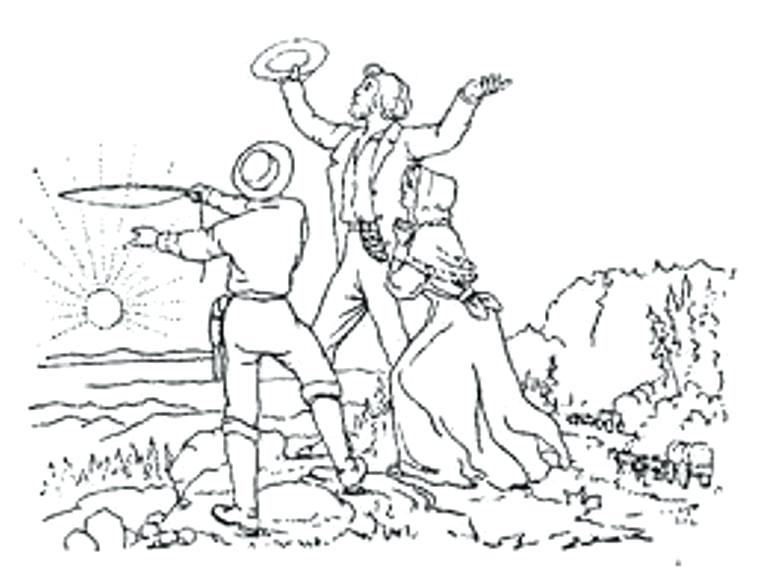 Lds Pioneer Coloring Pages Lives In Figures Coloring Pages 768x573 Lds Pioneer Coloring Pages Lives In Figures Coloring Pages