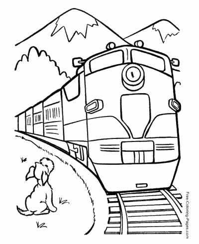 Coloring Pages Trains Train With Two Carriages Coloring Page Free 400x490 Coloring Pages Trains Train With Two Carriages Coloring Page Free