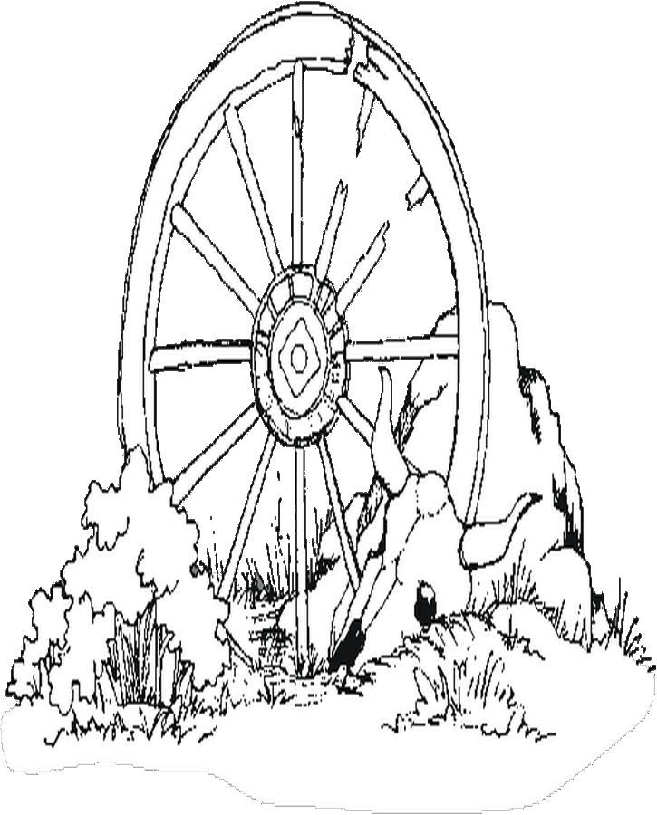 Wagon Wheel Coloring Page 725x900 Wagon Wheel Coloring Page