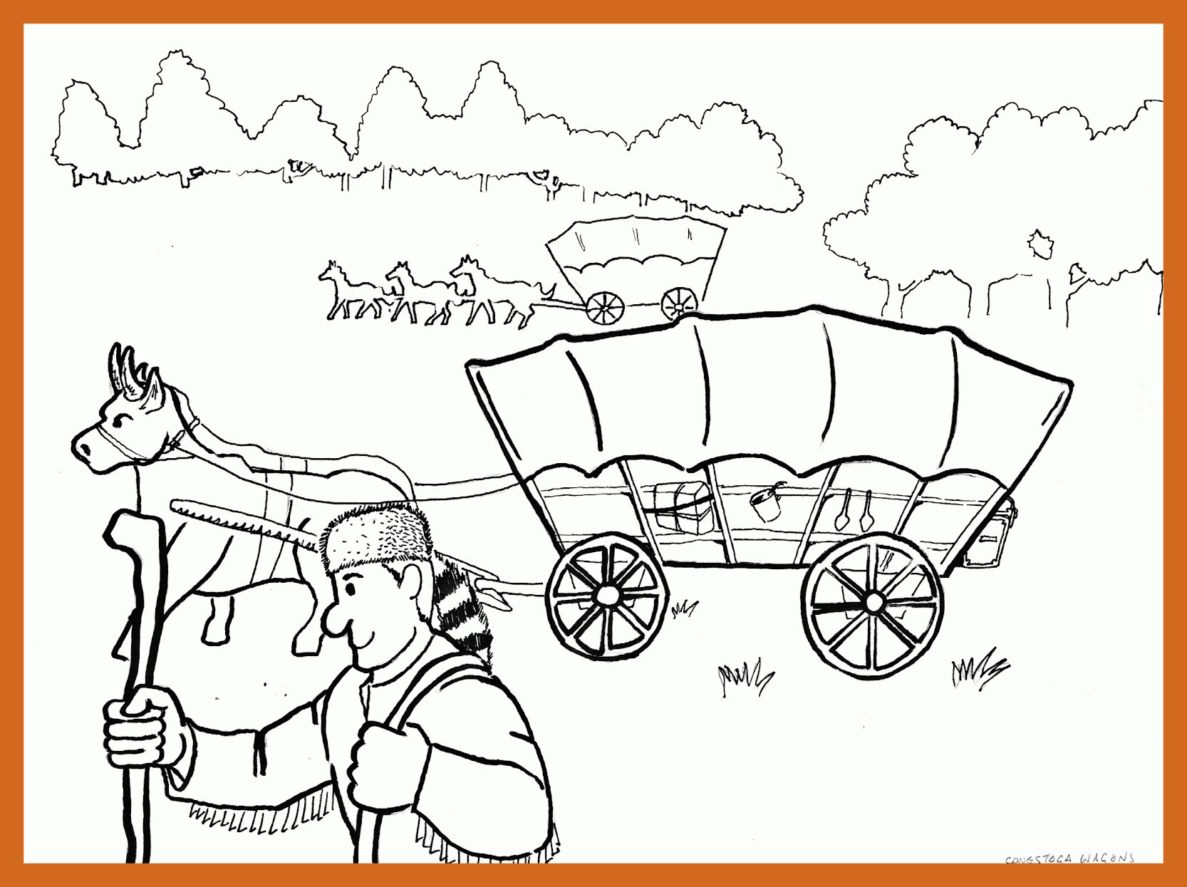 Covered Wagon Coloring Page Newyork Rp Com Brilliant Tixac 1666x1245 Covered Wagon Coloring Page Newyork Rp Com Brilliant Tixac
