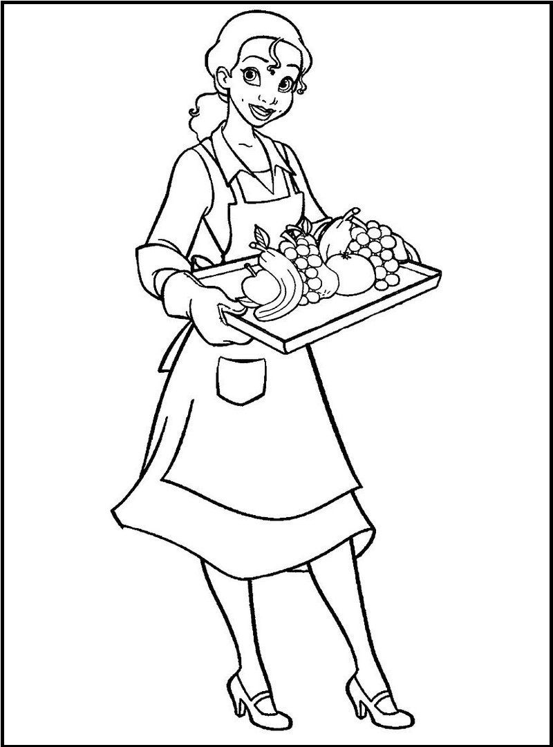 Waiter And Waitress Coloring Sheet Is A Real Learning Fun Coloring 800x1082 Waiter And Waitress Coloring Sheet Is A Real Learning Fun Coloring