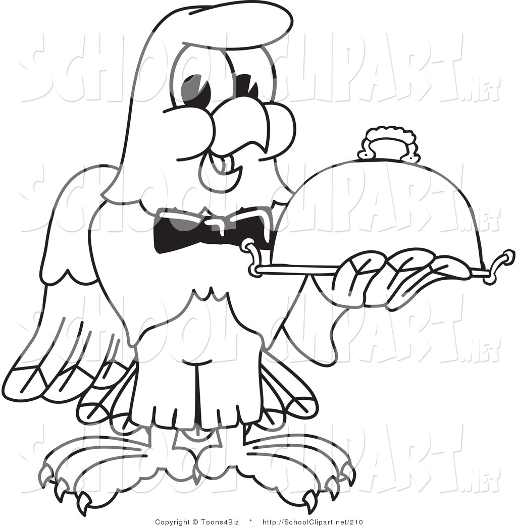 Clip Art Of A Coloring Page Of A Bald Eagle Hawk Or Falcon Waiter 1024x1044 Clip Art Of A Coloring Page Of A Bald Eagle Hawk Or Falcon Waiter
