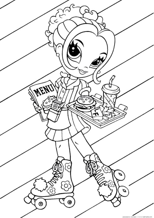 Print Coloring Image Lisa Frank, Lisa And Girls 595x842 Print Coloring Image Lisa Frank, Lisa And Girls