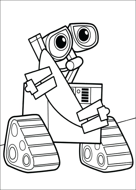 567x794 Wall E Coloring Pages Wall E Coloring Pages Wall Art Coloring