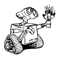 Wall E Coloring Pages 220x220 Wall E Coloring Pages