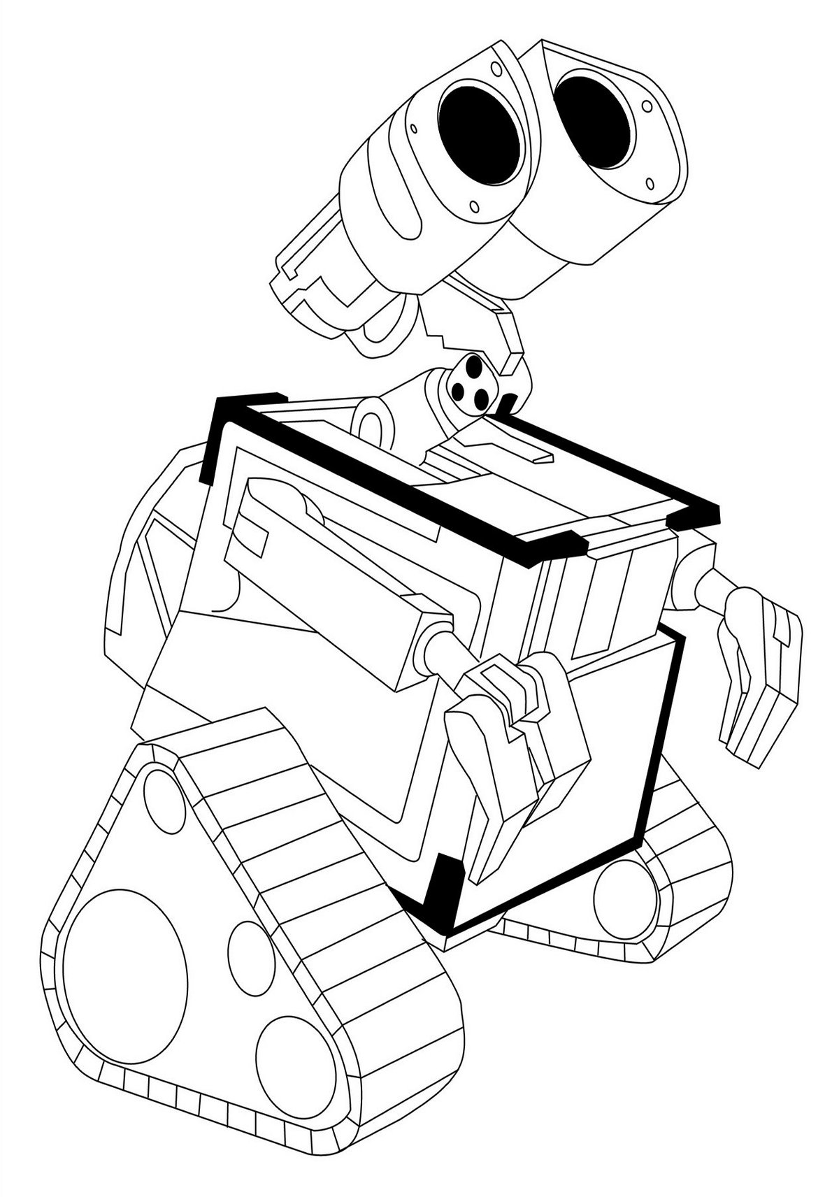 Wall E And Eve Coloring Pages Hellokids Com 1200x1712 Wall E And Eve Coloring Pages Hellokids Com
