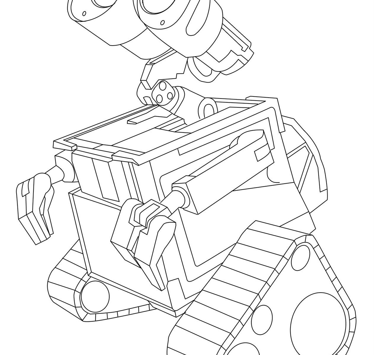 Wall E Coloring Pages For Free Printable General Wall E High 1263x1200 Wall E Coloring Pages For Free Printable General Wall E High