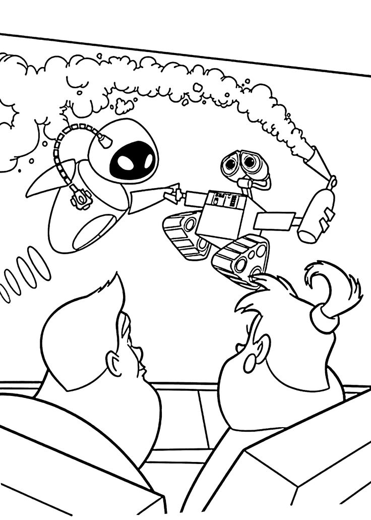 12 Best Coloring Pages (Wall E) Images On Coloring 736x1031 12 Best Coloring Pages (Wall E) Images On Coloring