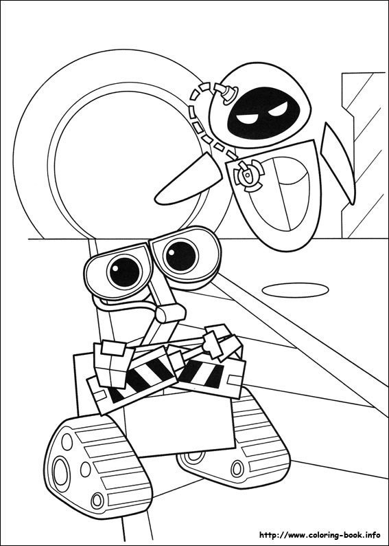 Wall E Coloring Picture 567x794 Wall E Coloring Picture