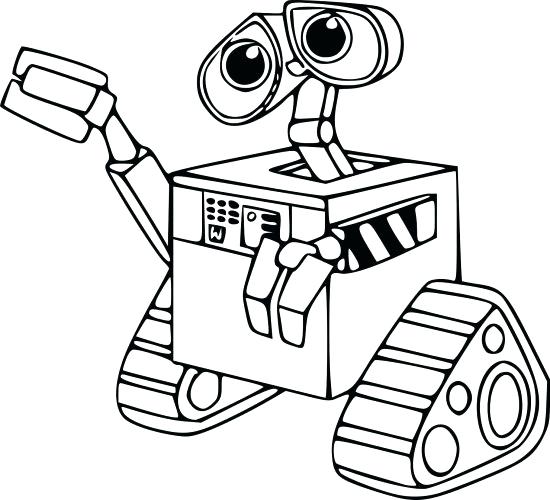 Wall E Coloring Sheets 550x500 Wall E Coloring Sheets