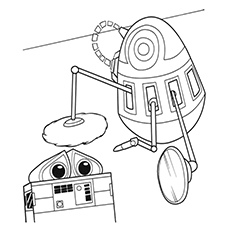 Wallee Coloring Pages