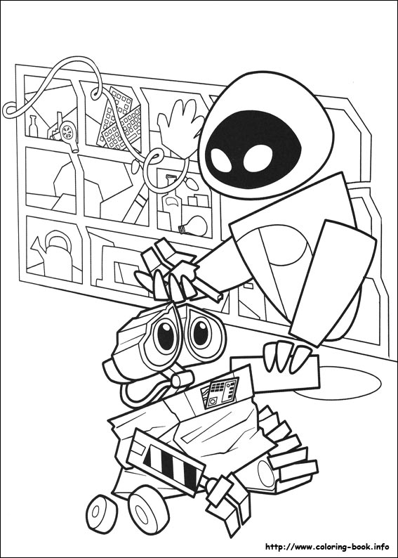 567x794 Wall E Coloring Pages On Coloring