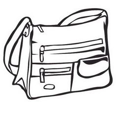 236x247 Dibujo De Carteras Para Colorear