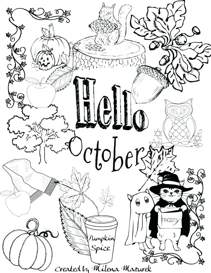 October Coloring Pages Medium Size Of Coloring Pages 728x942 October Coloring Pages Medium Size Of Coloring Pages