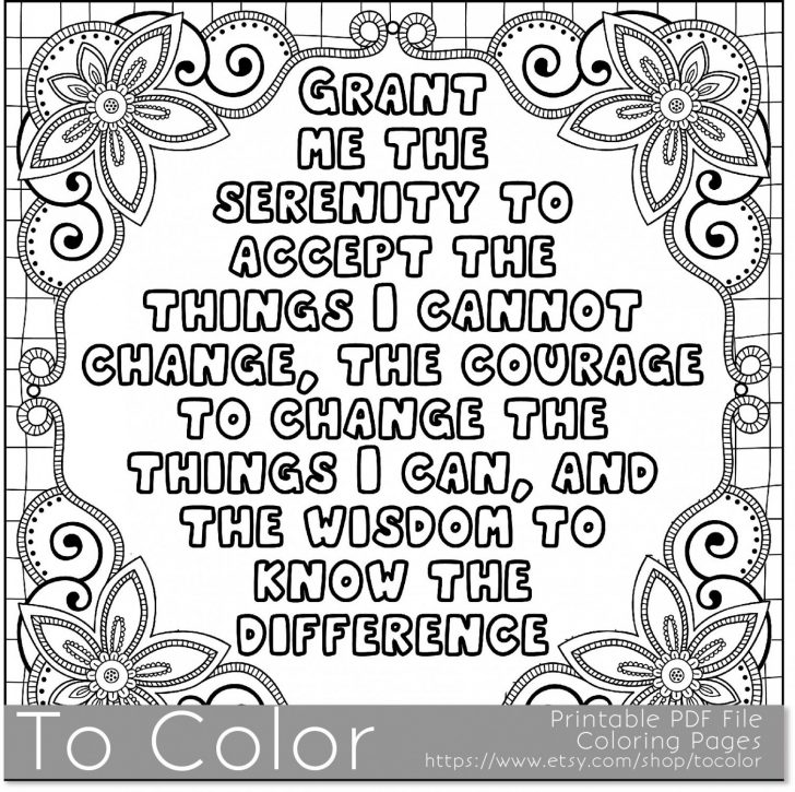 Serenity Prayer Coloring Page Prayer Coloring Pages With Wallpaper 728x725 Serenity Prayer Coloring Page Prayer Coloring Pages With Wallpaper