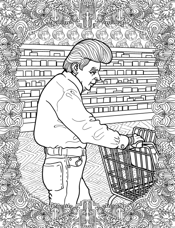 600x783 People Of Walmart Inappropriate Adult Coloring Book